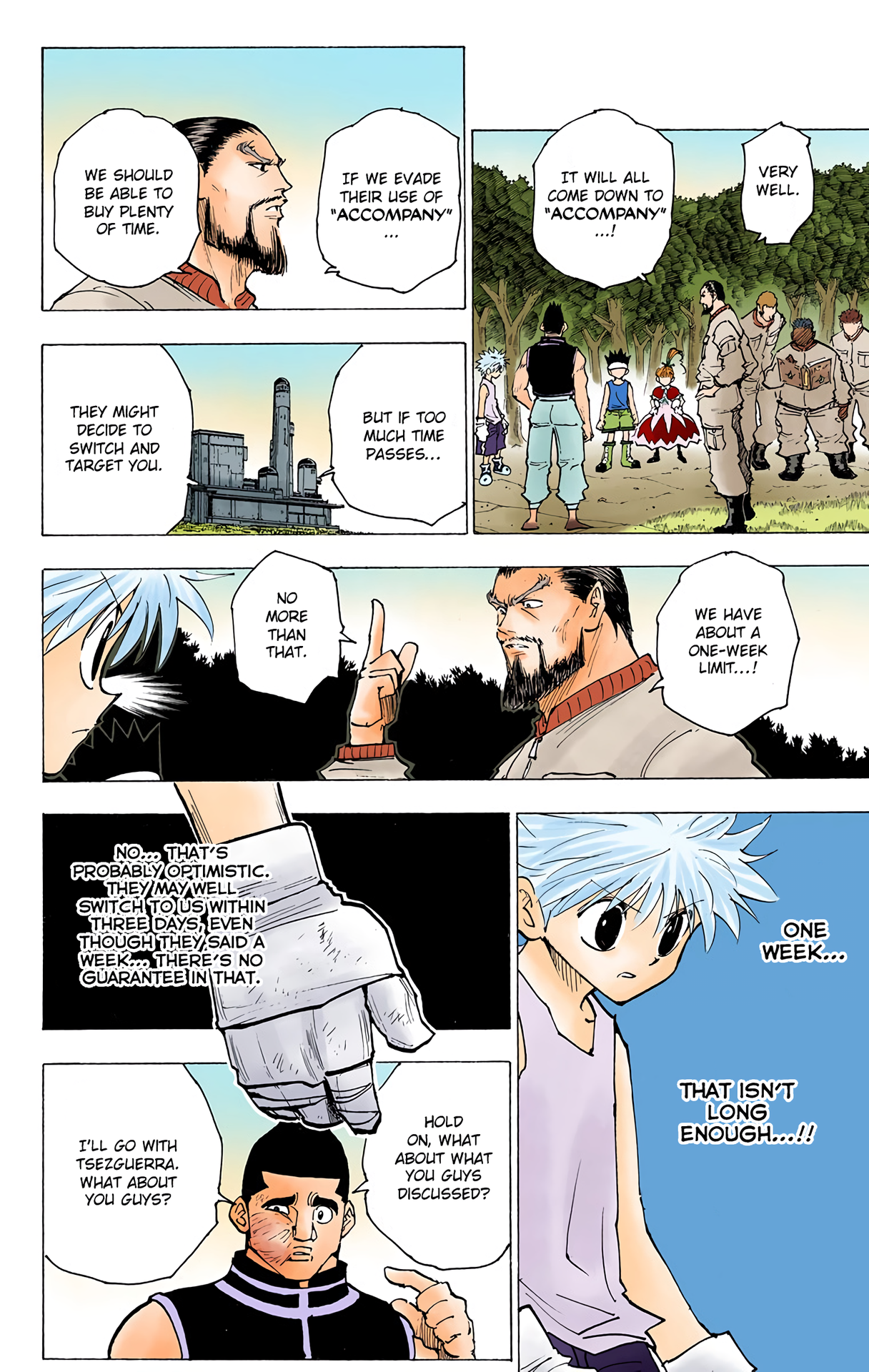 Halaman dari HUNTER x HUNTER (Official Colored) Chapter 170