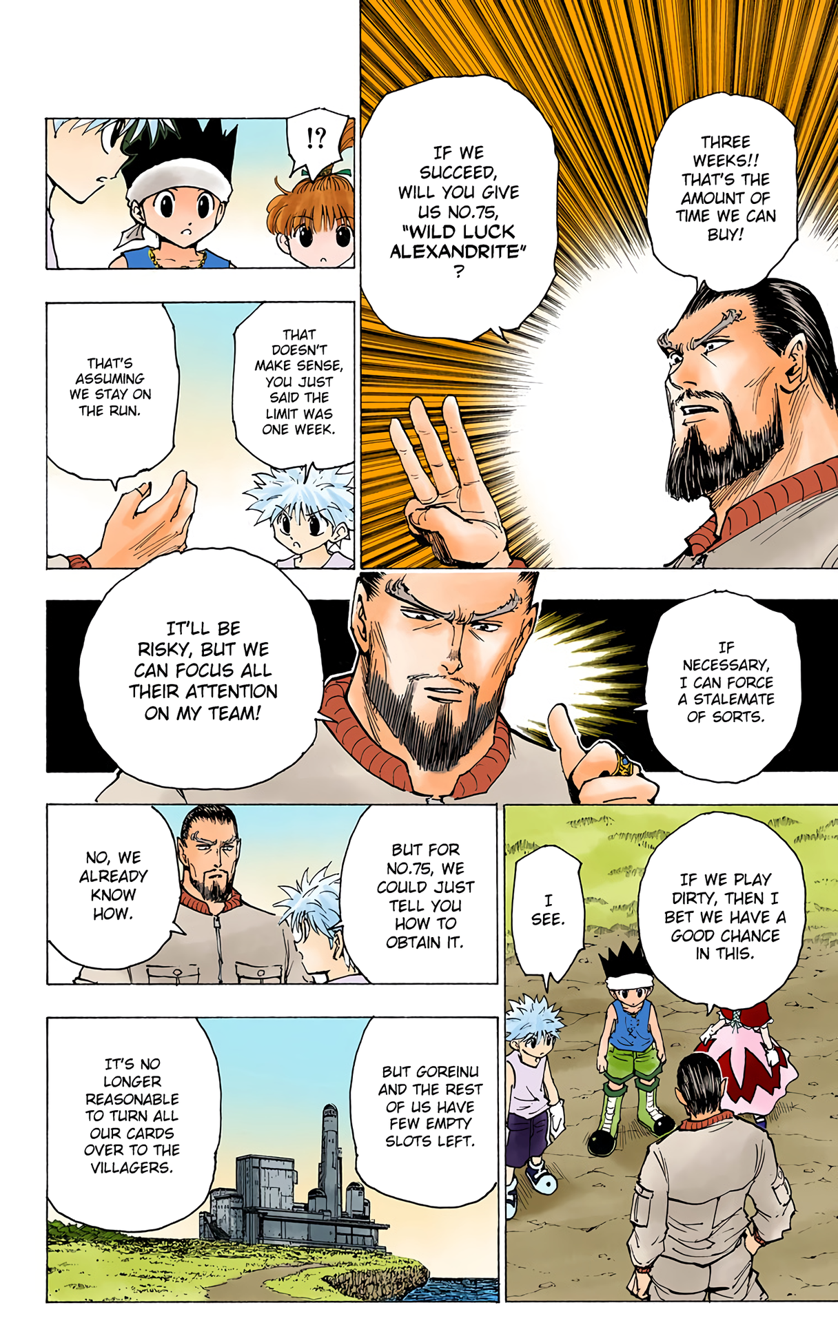 Halaman dari HUNTER x HUNTER (Official Colored) Chapter 170