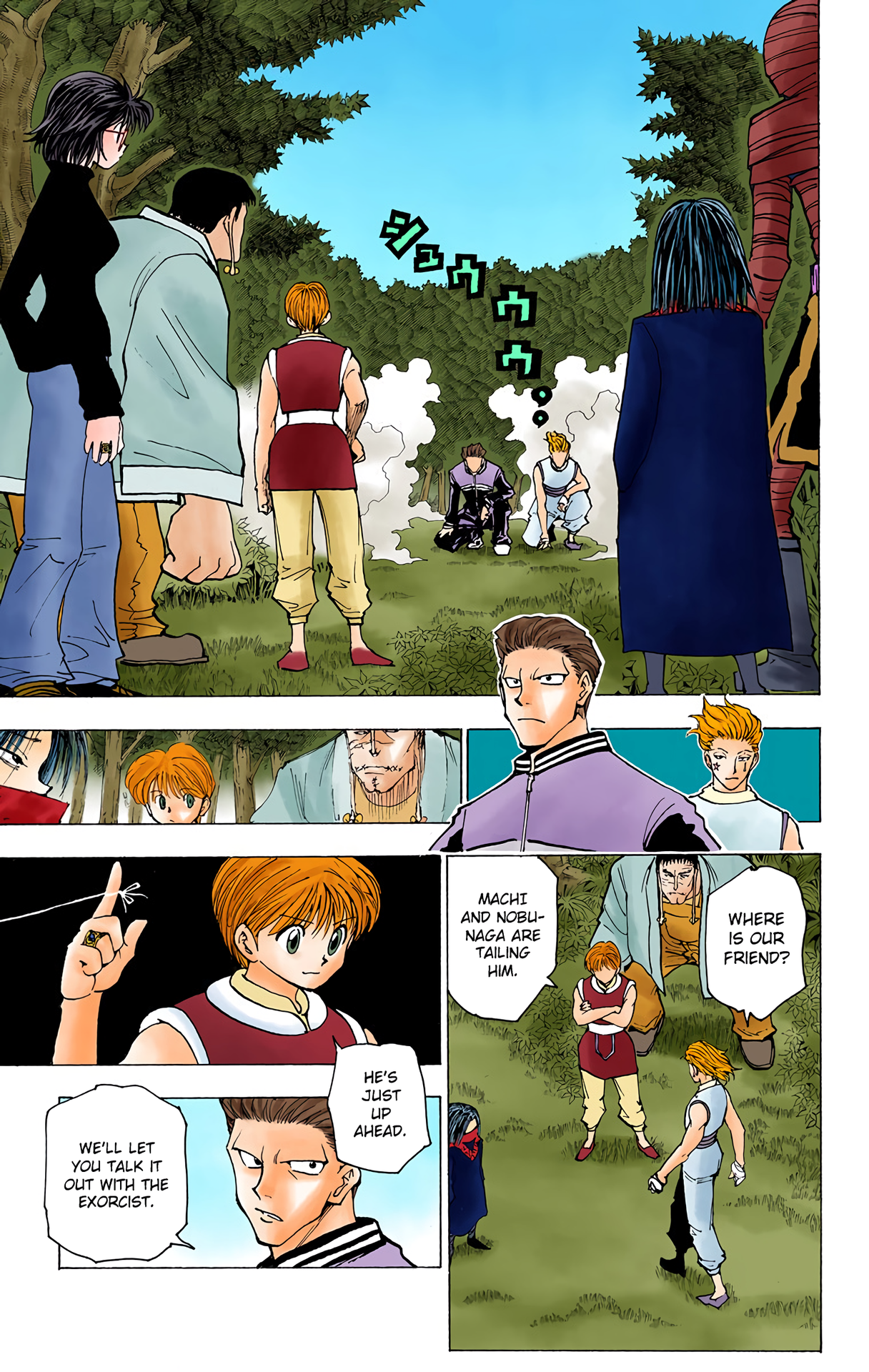 Halaman dari HUNTER x HUNTER (Official Colored) Chapter 170