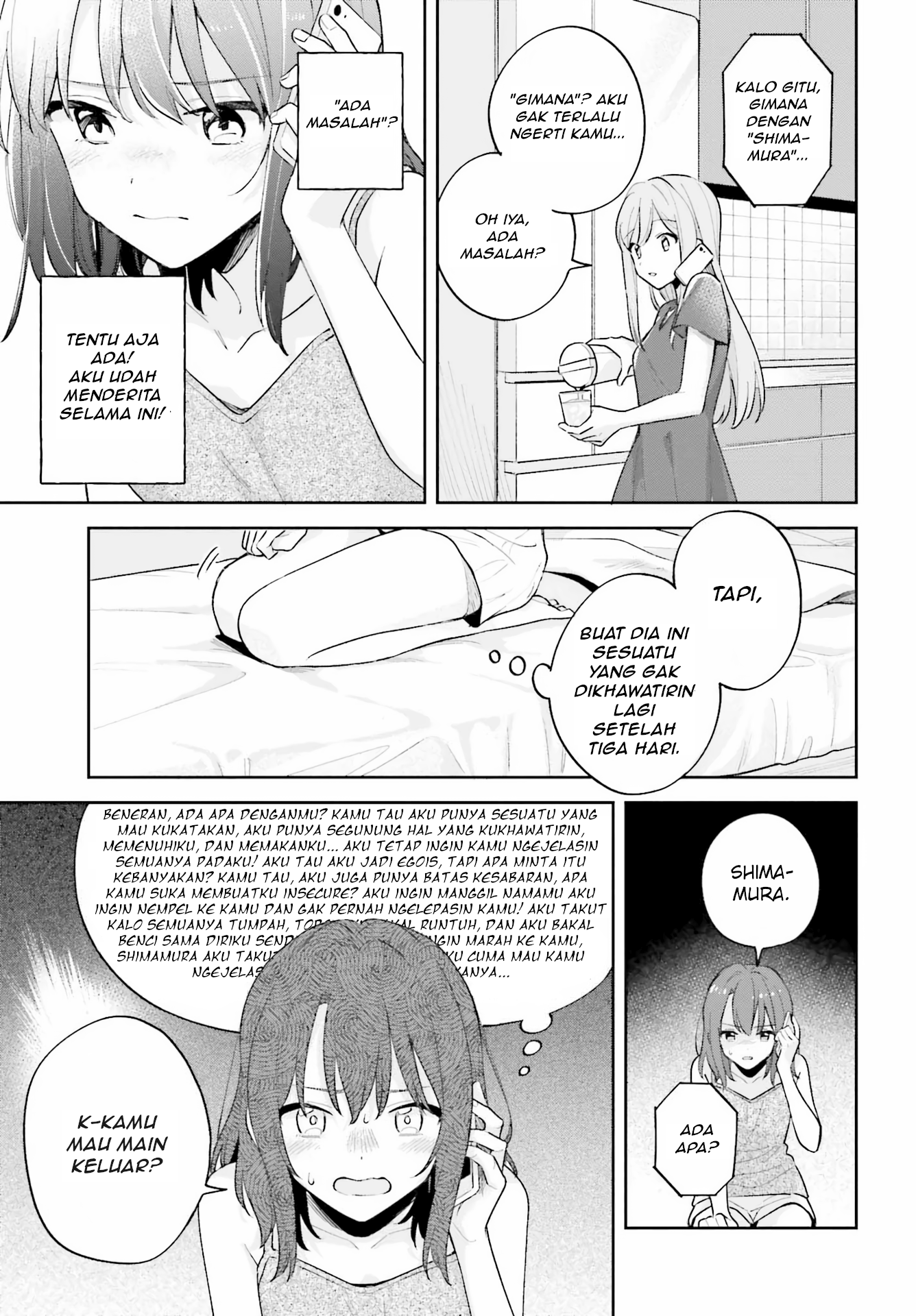 Adachi to Shimamura Chapter 31.1 - halaman 7