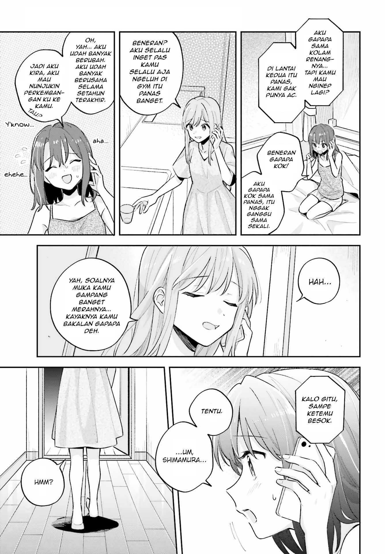Adachi to Shimamura Chapter 31.1 - halaman 9