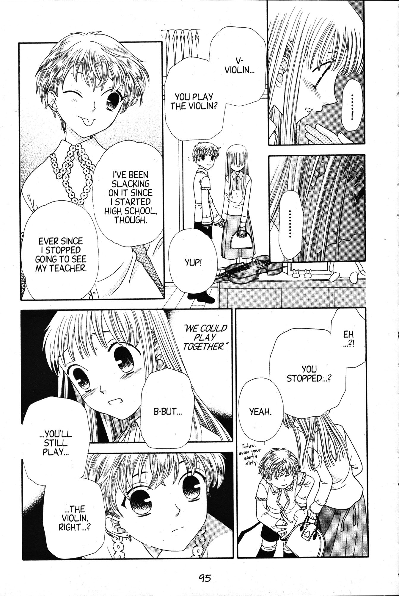 Halaman dari Fruits Basket Chapter 74