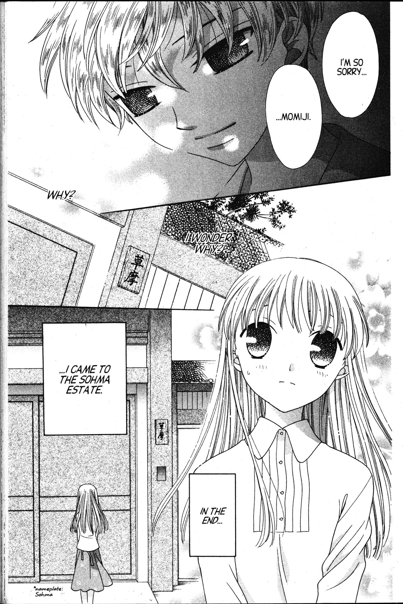 Halaman dari Fruits Basket Chapter 74