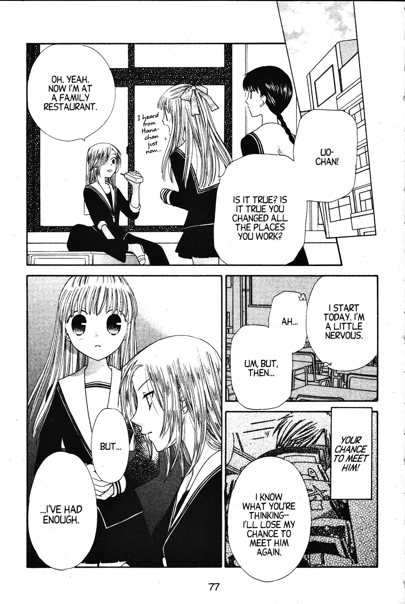 Halaman dari Fruits Basket Chapter 74