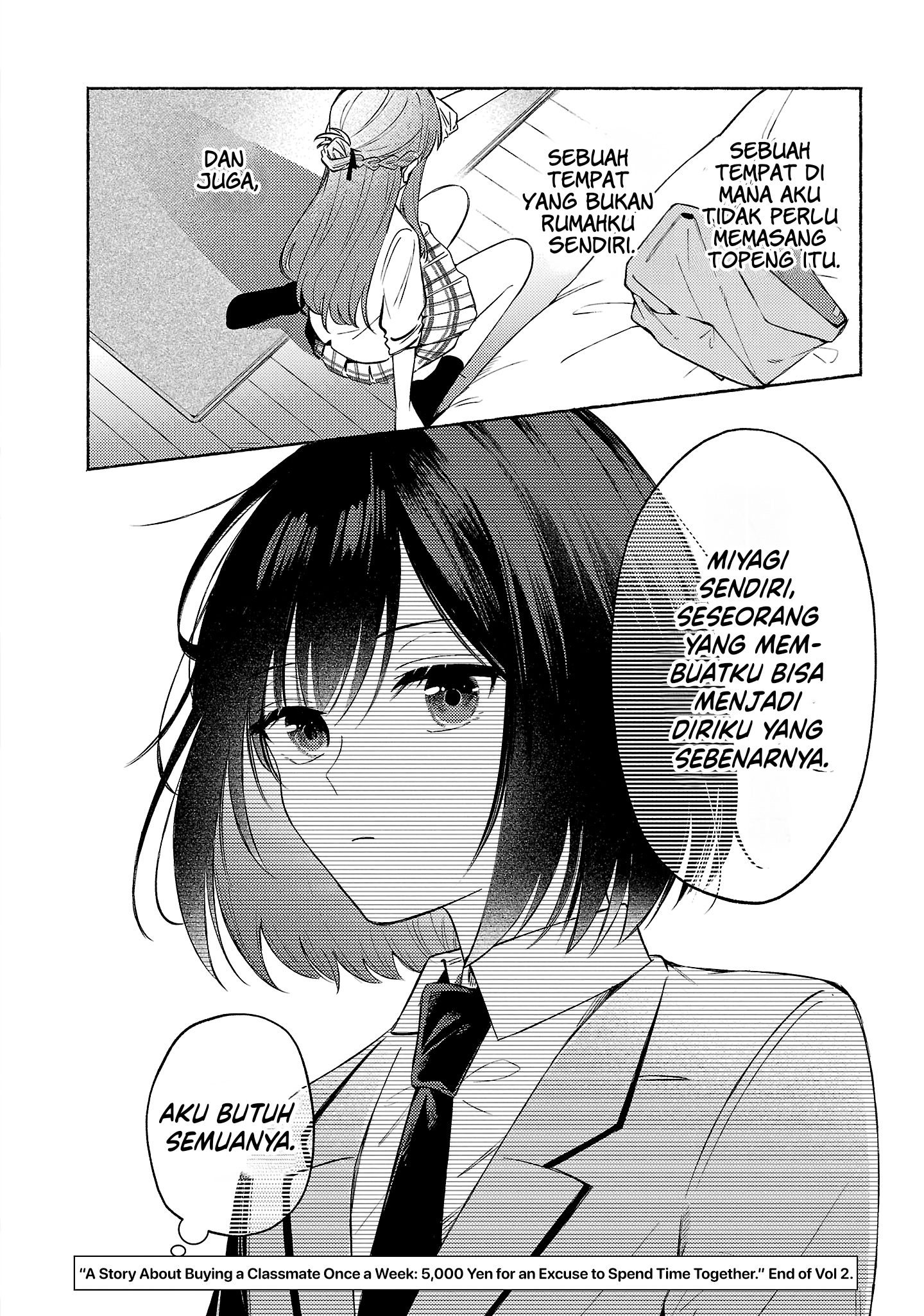 Shuu ni Ichido Classmate wo Kau Hanashi: Futari no Jikan, Iiwake no 5000-en Chapter 12 - halaman 20