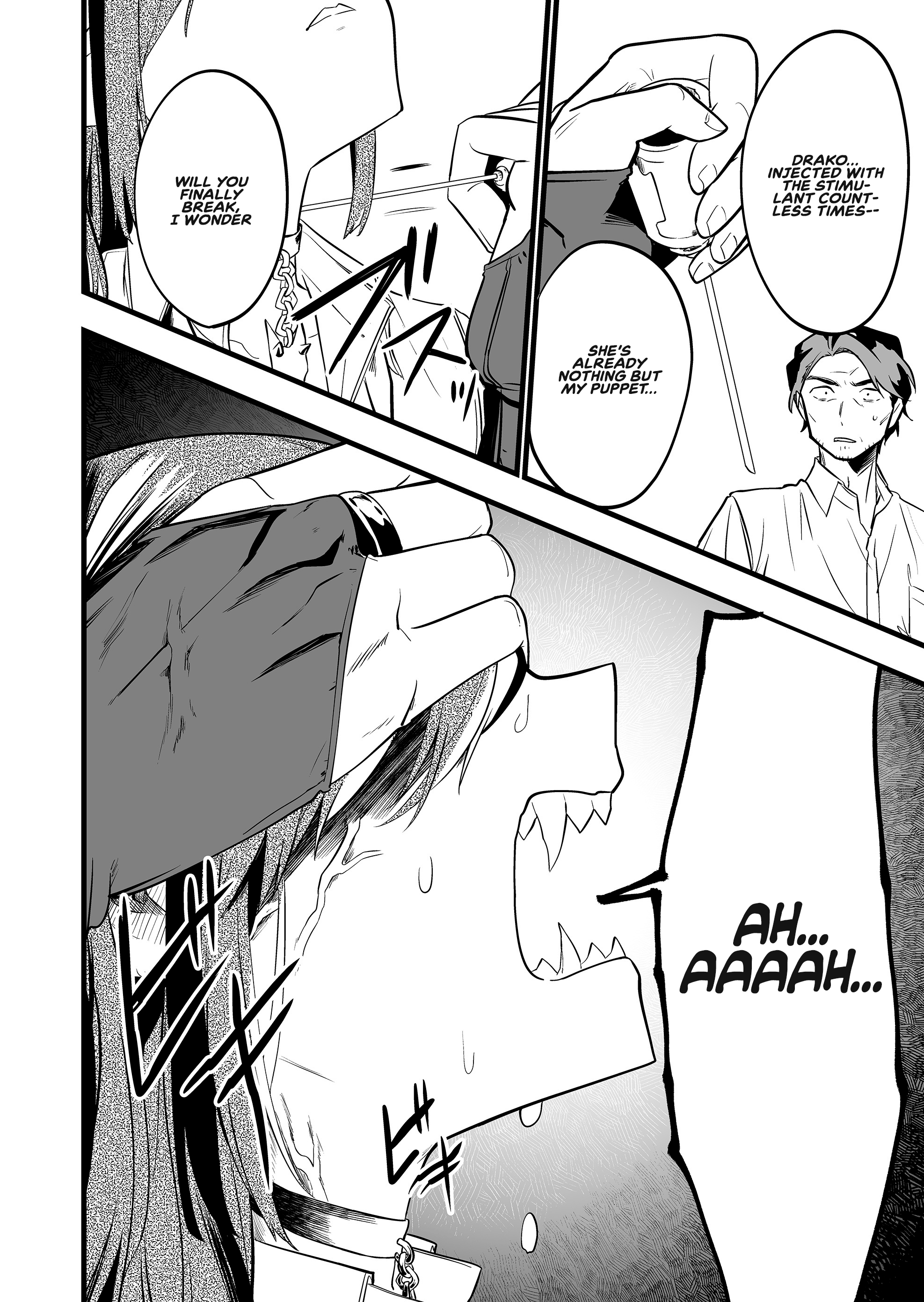 Halaman dari "Ano Toki Tasukete Itadaita Monster Musume desu." Isekai Ossan Kyoushi Totsuzen no Moteki ni Konwaku suru Chapter 36