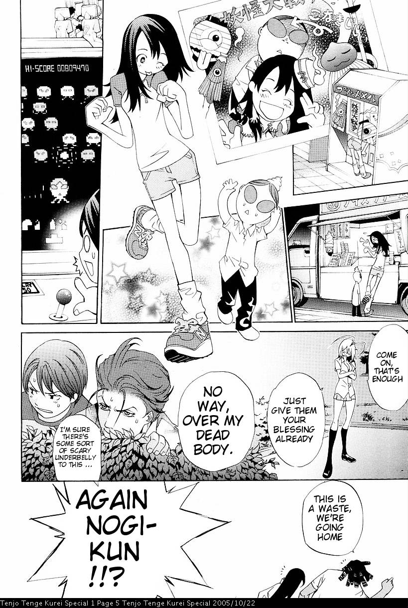 Halaman dari Tenjou Tenge Chapter 87.5