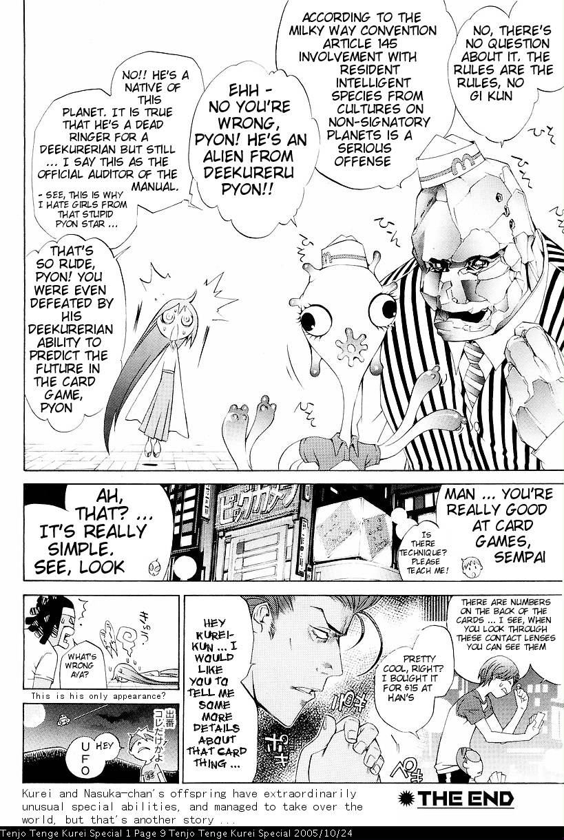 Halaman dari Tenjou Tenge Chapter 87.5