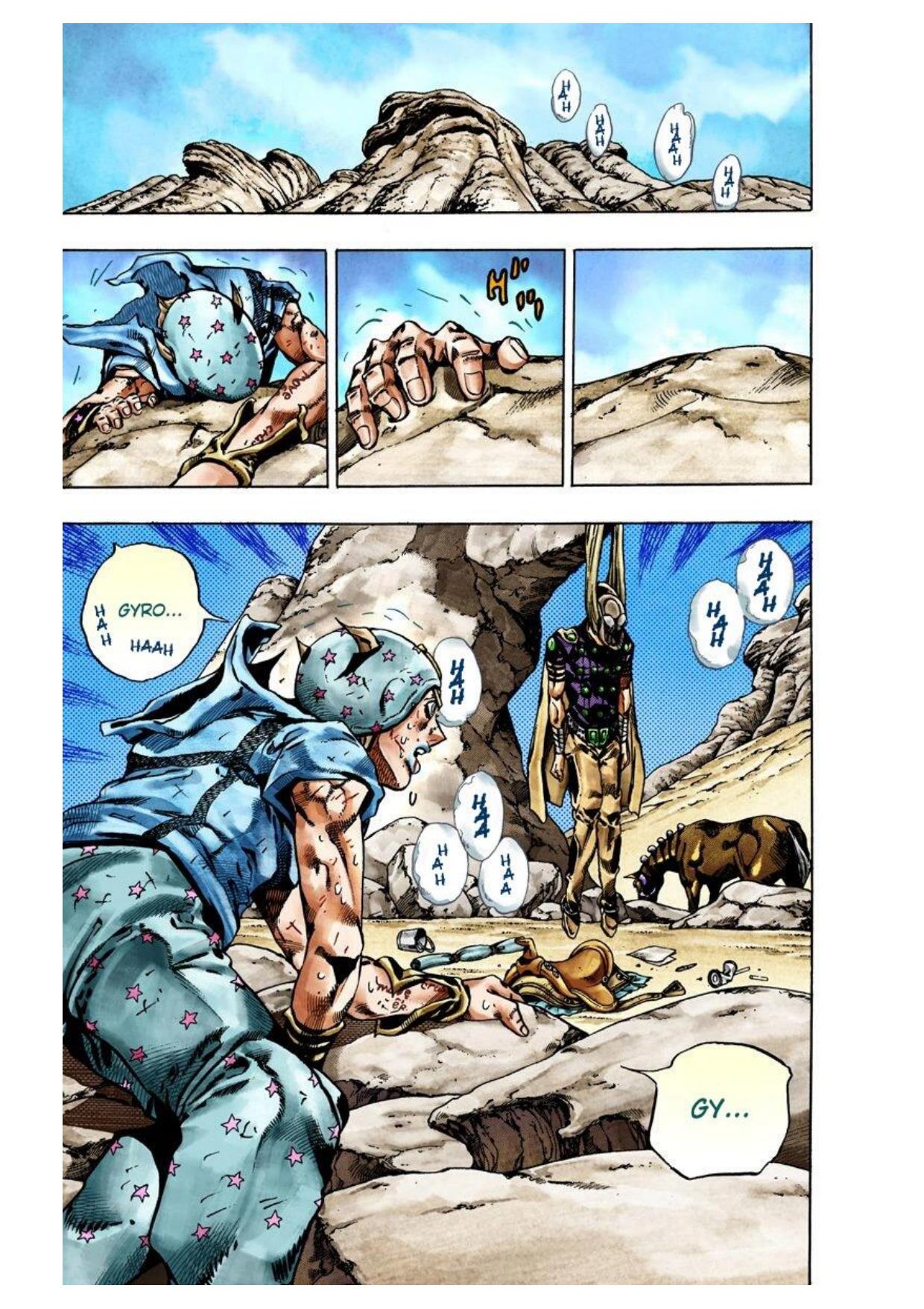 JoJo no Kimyou na Bouken Part 7: Steel Ball Run Chapter 27 - halaman 21