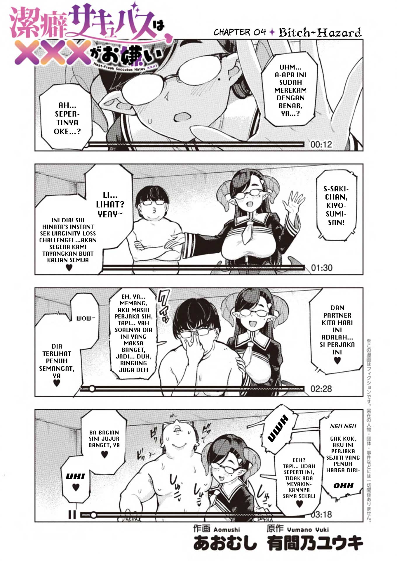 Keppeki Succubus wa xxx ga Okirai Chapter 4 - halaman 2