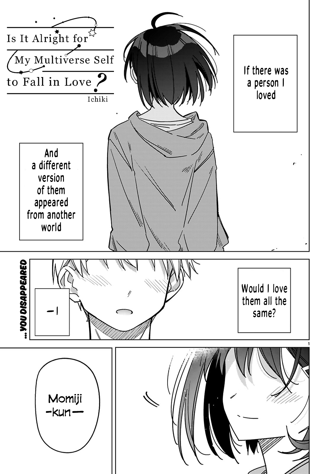 Multiverse no Watashi, Koishite Ii desu ka? Chapter 7 Page 1