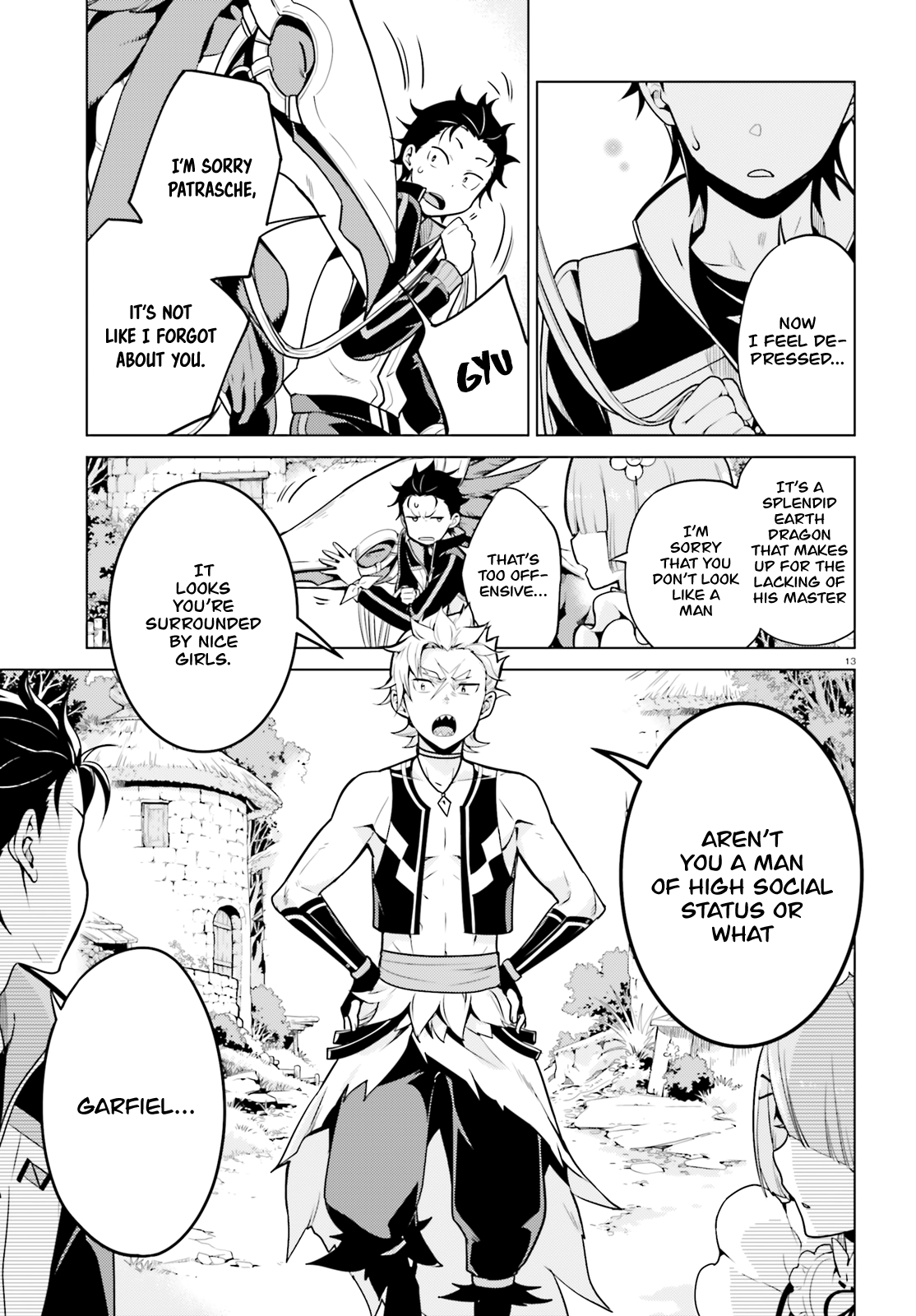 Halaman dari Re:Zero kara Hajimeru Isekai Seikatsu: Dai 4-shou—Seiiki to Gouyoku no Majo Chapter 12