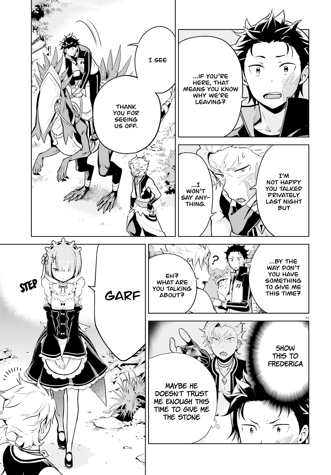 Halaman dari Re:Zero kara Hajimeru Isekai Seikatsu: Dai 4-shou—Seiiki to Gouyoku no Majo Chapter 12