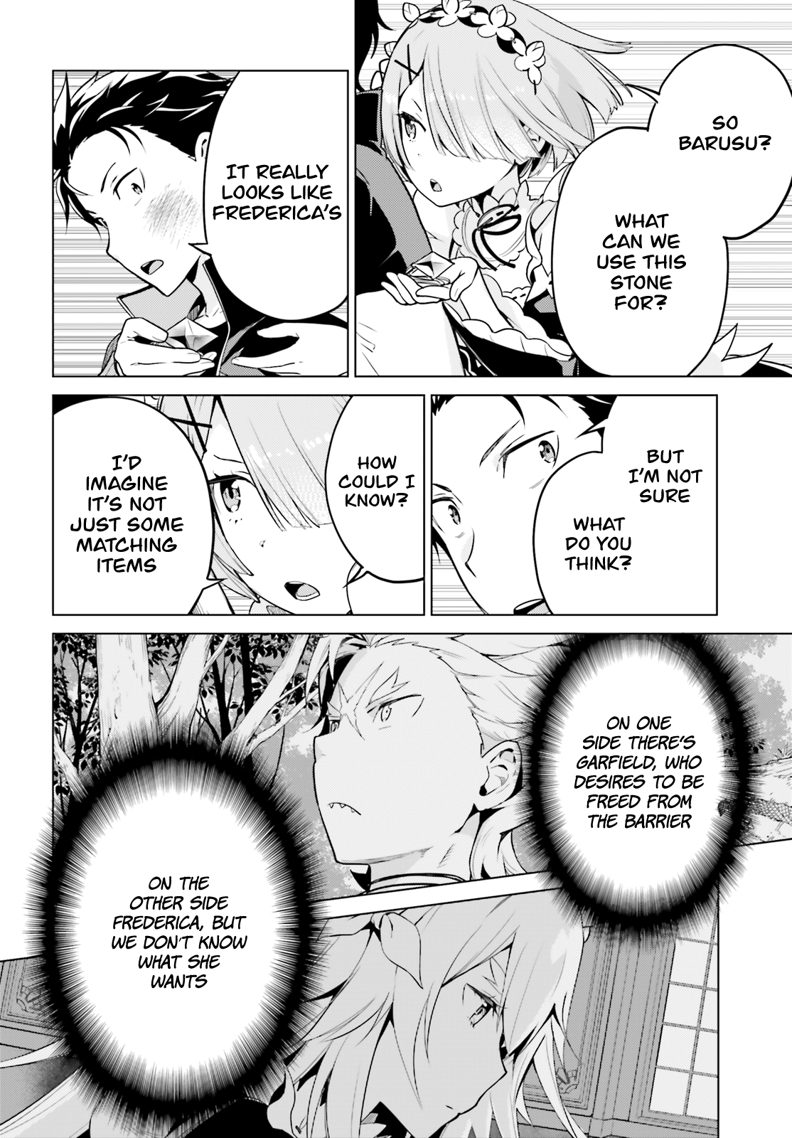 Halaman dari Re:Zero kara Hajimeru Isekai Seikatsu: Dai 4-shou—Seiiki to Gouyoku no Majo Chapter 12