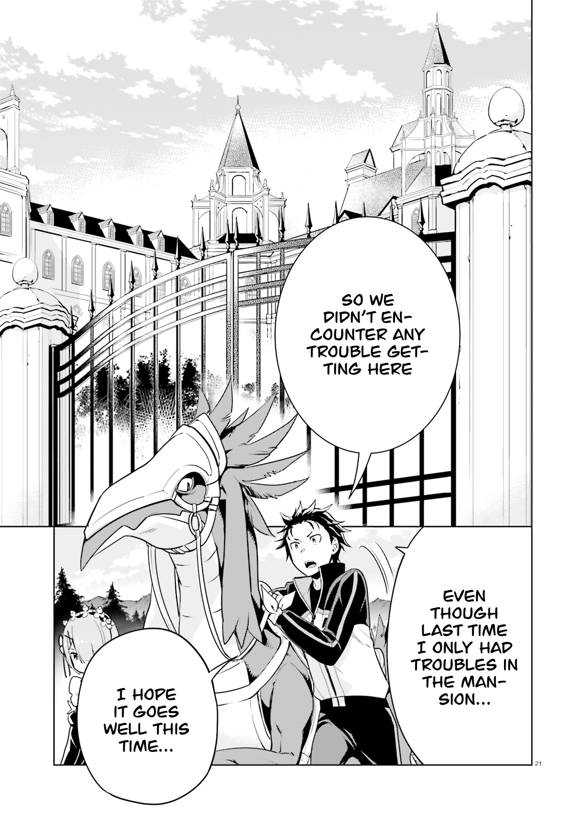 Halaman dari Re:Zero kara Hajimeru Isekai Seikatsu: Dai 4-shou—Seiiki to Gouyoku no Majo Chapter 12