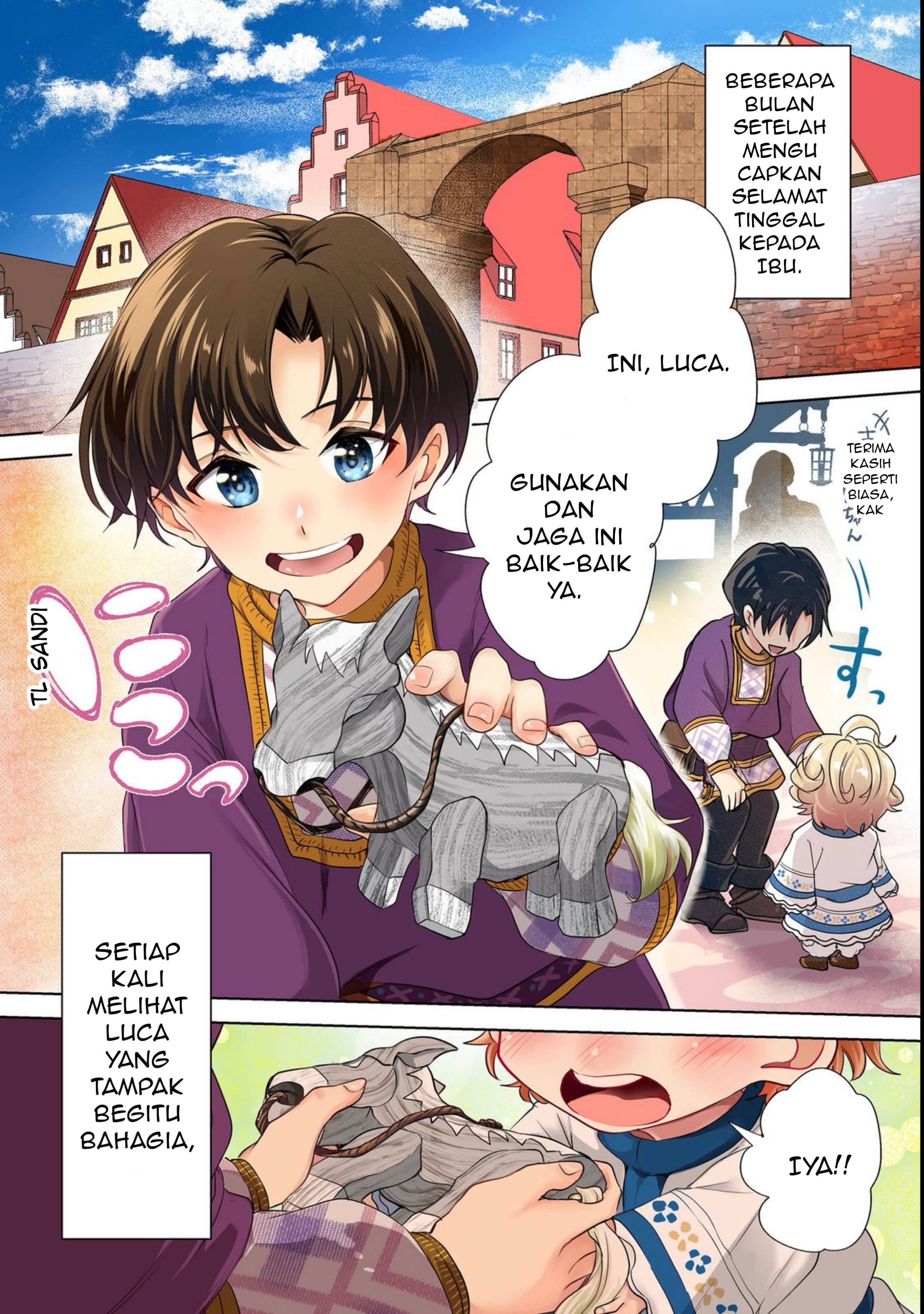 A Brotherly Journey: Two Siblings Traveling to Visit Their Grandparents Chapter 1 - halaman 1