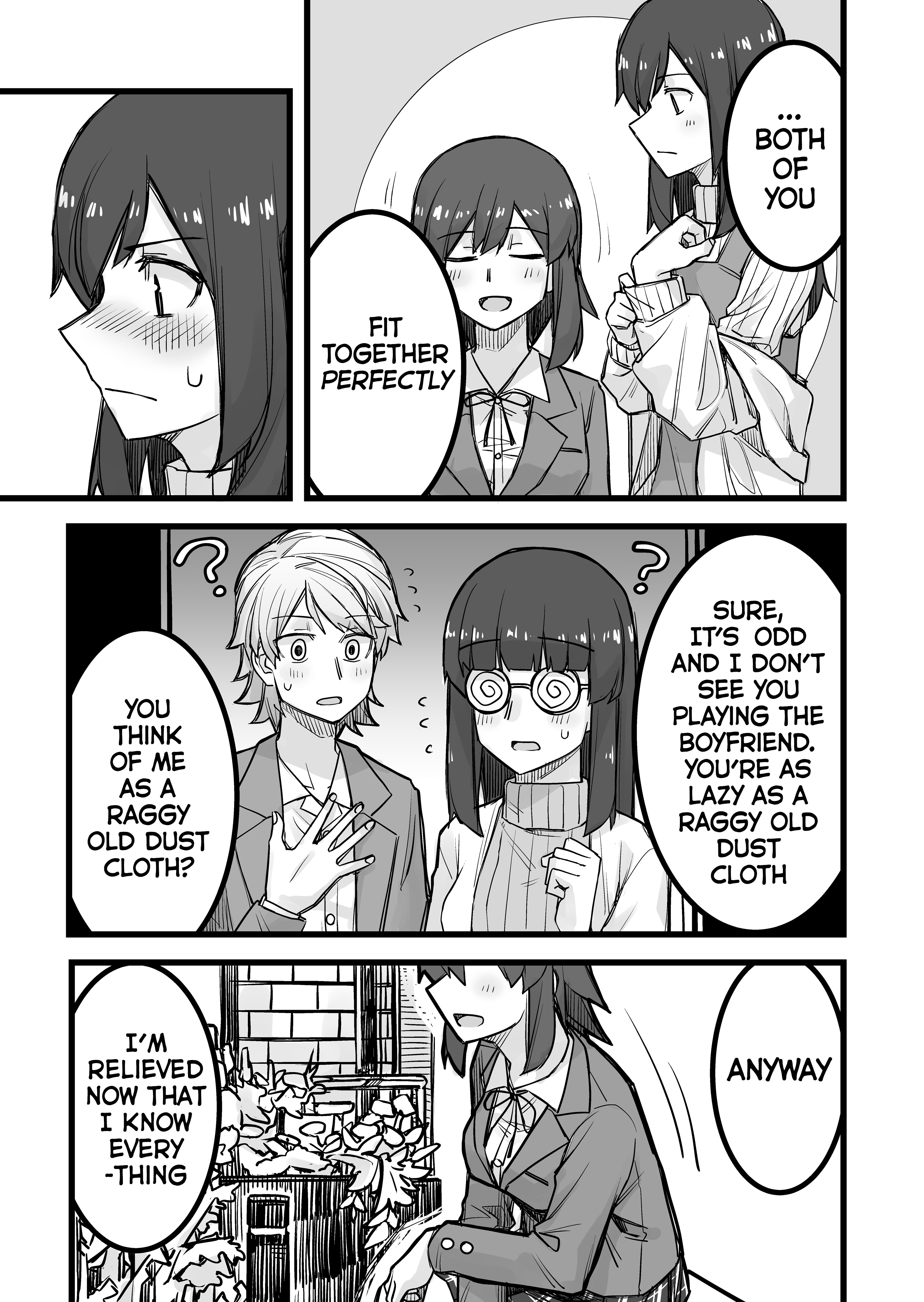 Halaman dari Ikemen Joshi to Josou Danshi Chapter 29