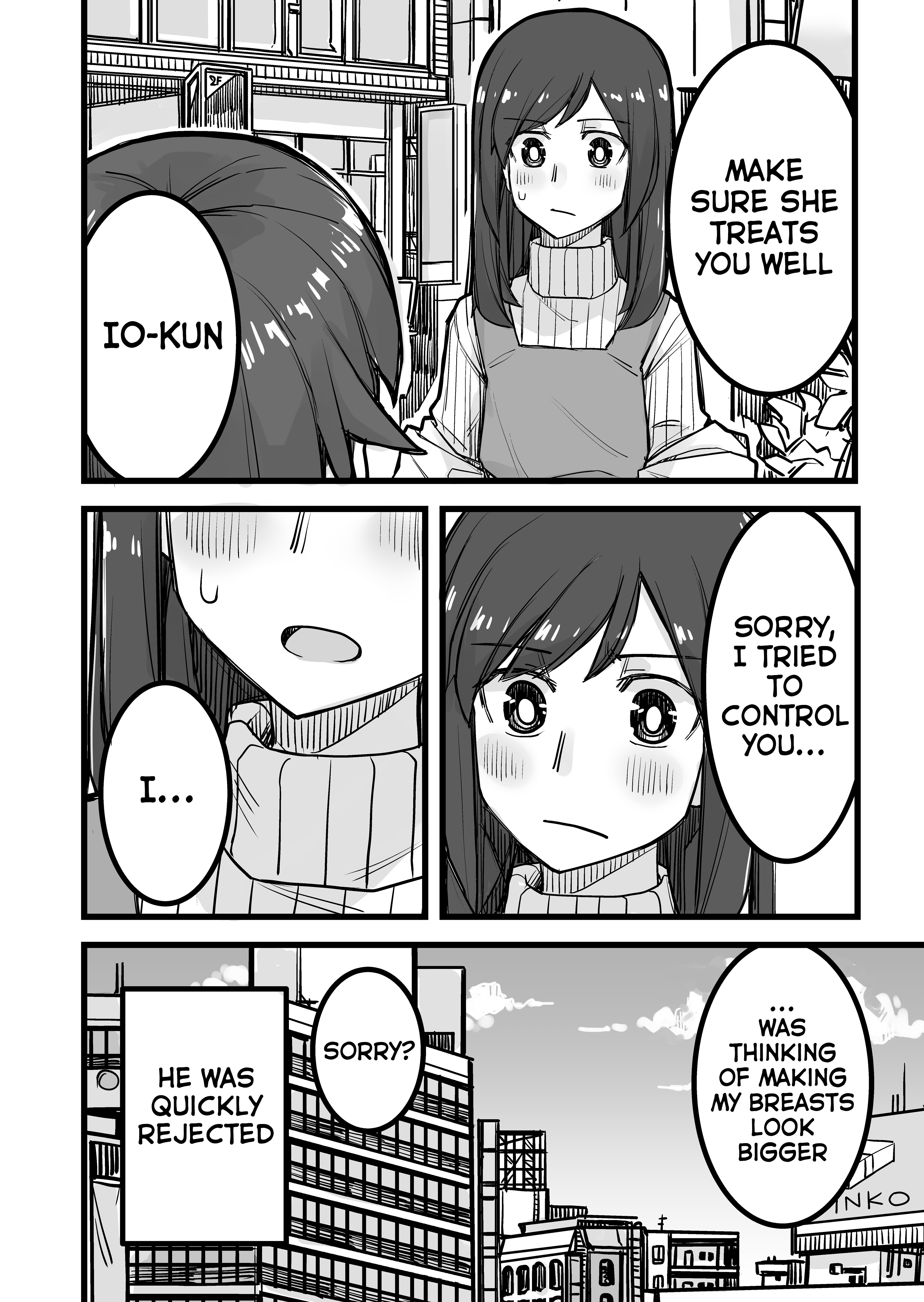Halaman dari Ikemen Joshi to Josou Danshi Chapter 29