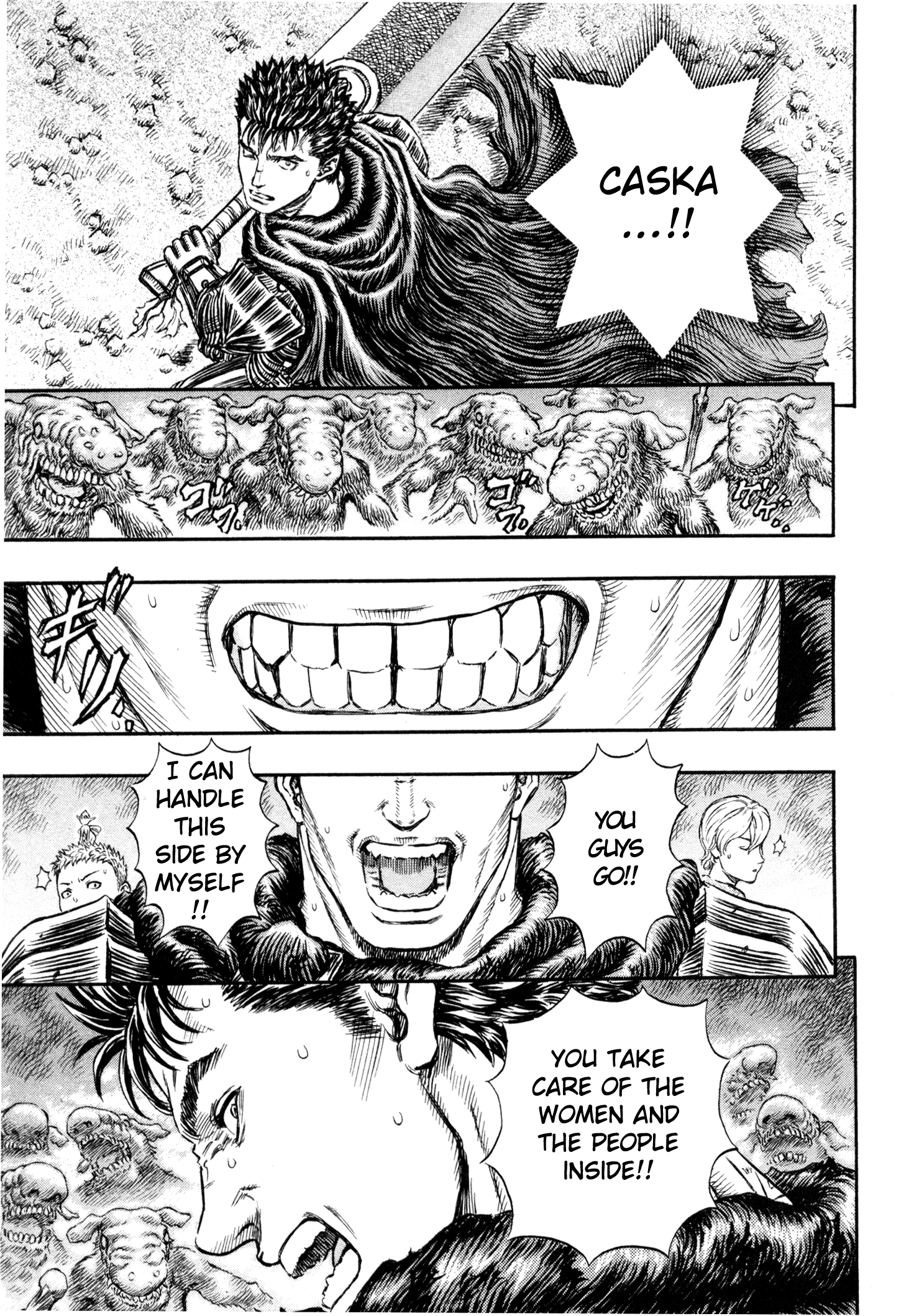 Halaman dari Berserk Chapter 209
