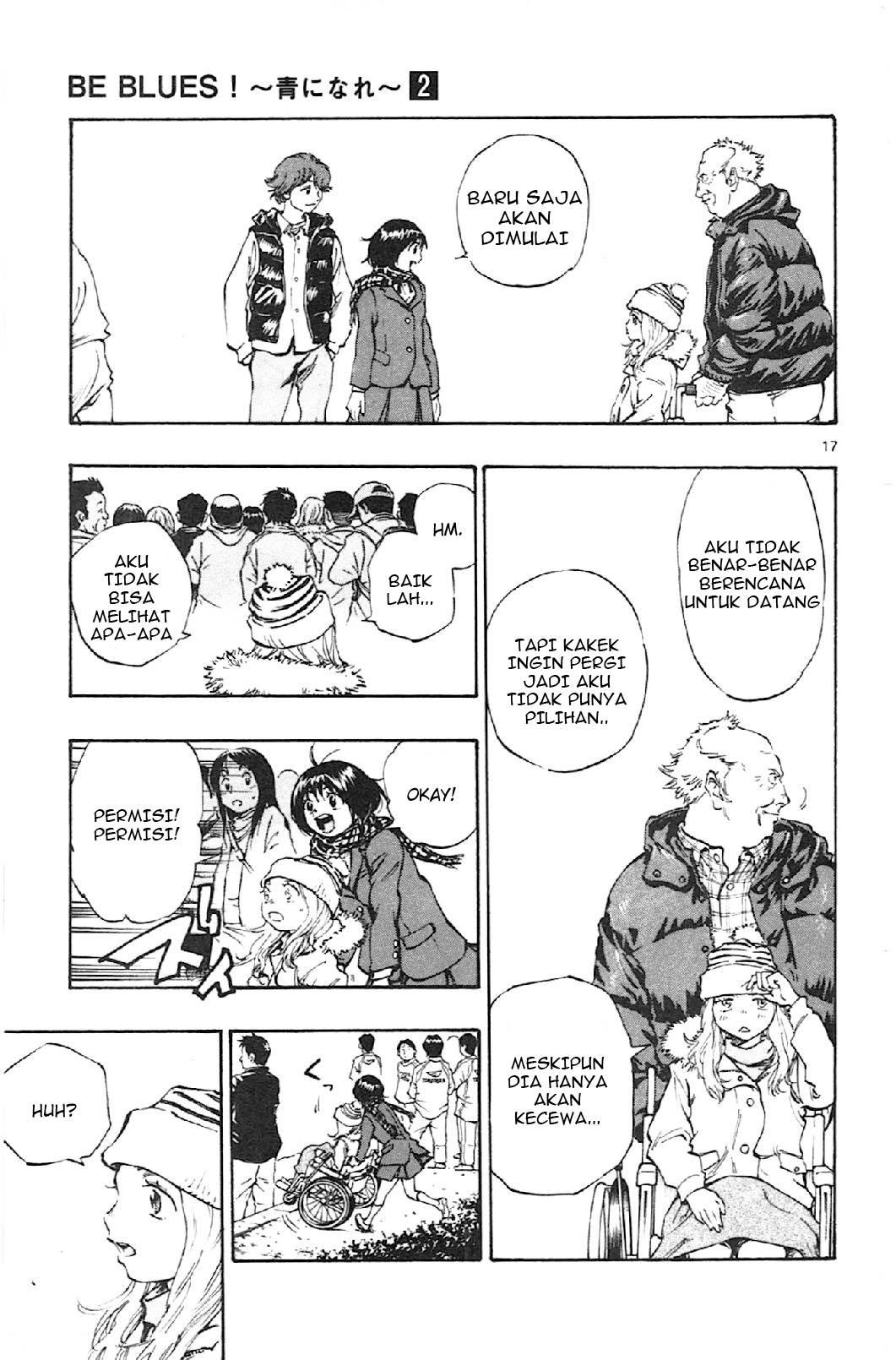 Be Blues! Ao ni Nare Chapter 17 - halaman 17