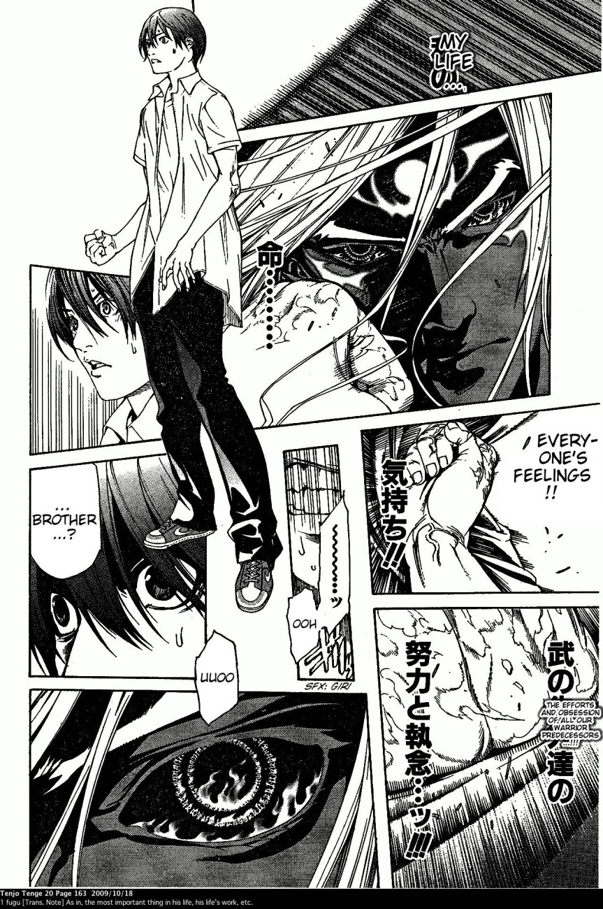 Halaman dari Tenjou Tenge Chapter 123