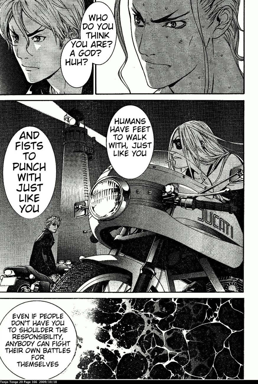 Halaman dari Tenjou Tenge Chapter 123