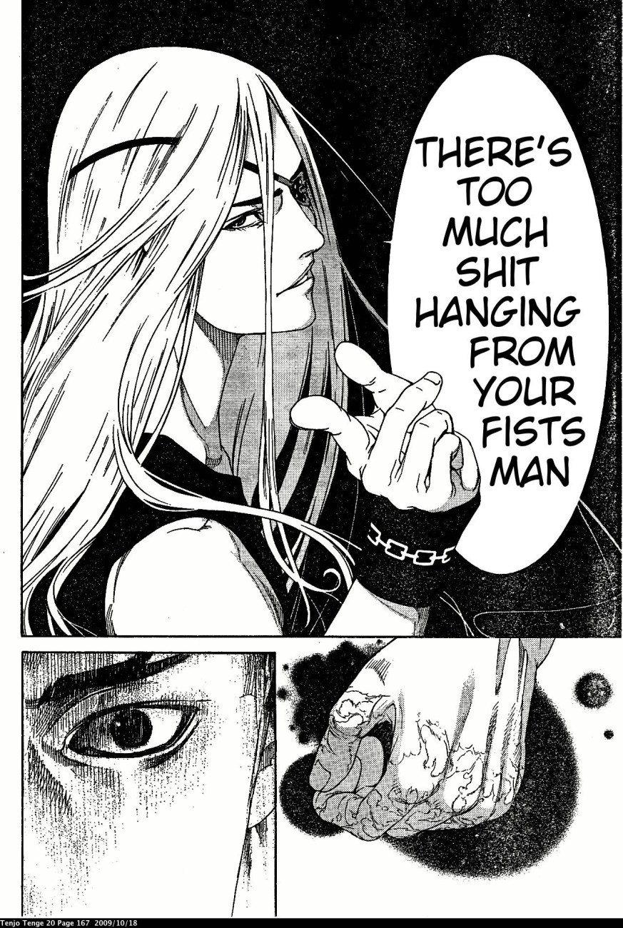 Halaman dari Tenjou Tenge Chapter 123