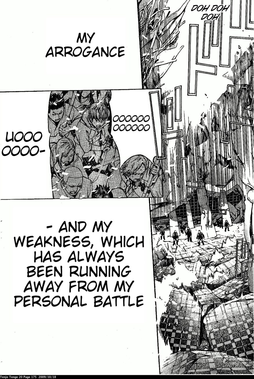 Halaman dari Tenjou Tenge Chapter 123