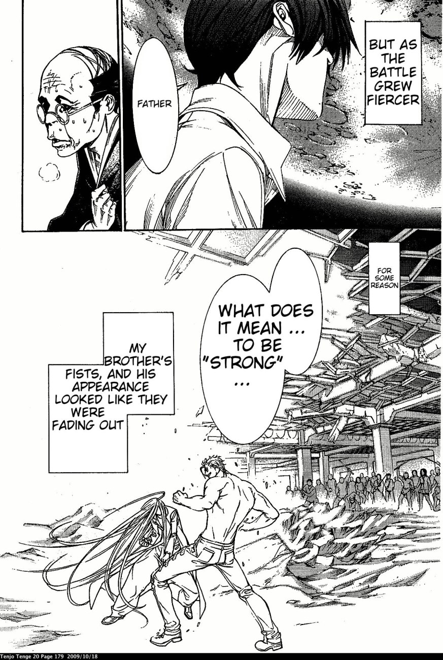 Halaman dari Tenjou Tenge Chapter 123