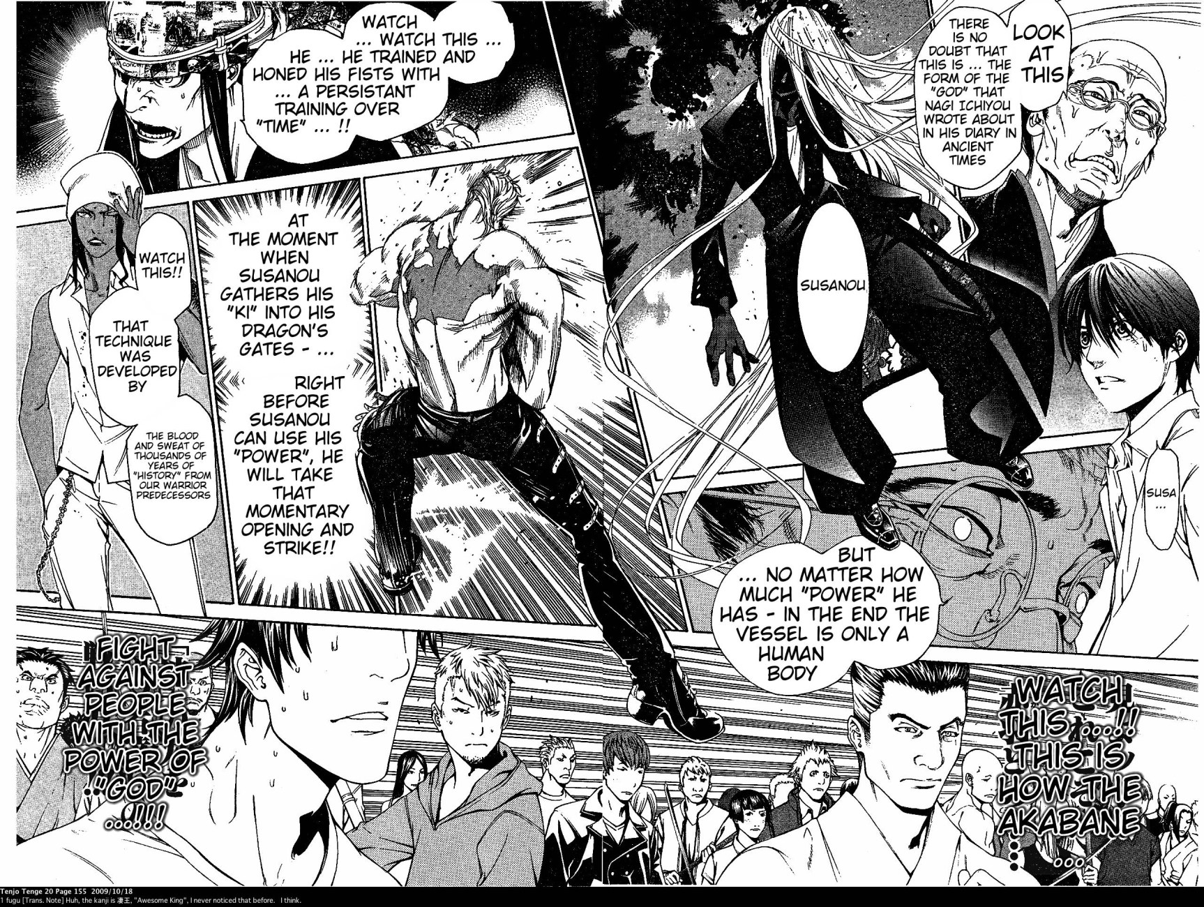 Halaman dari Tenjou Tenge Chapter 123