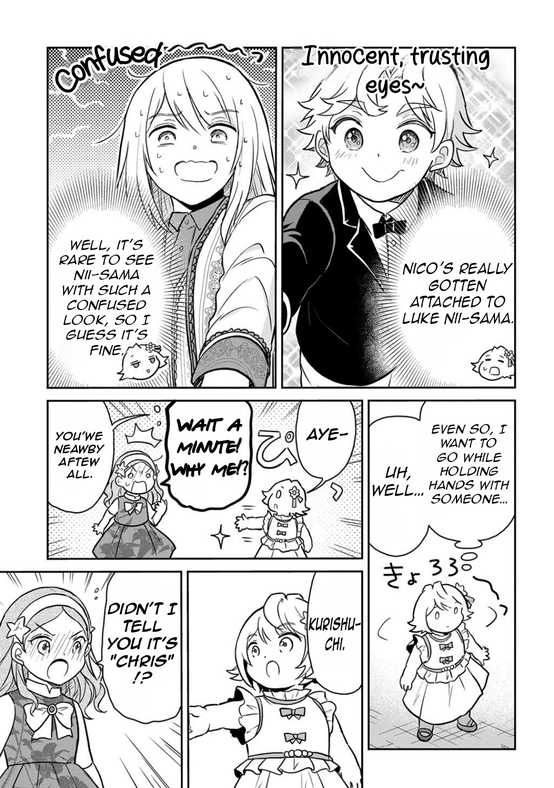 Halaman dari Tensei Youjo wa Akiramenai Chapter 58