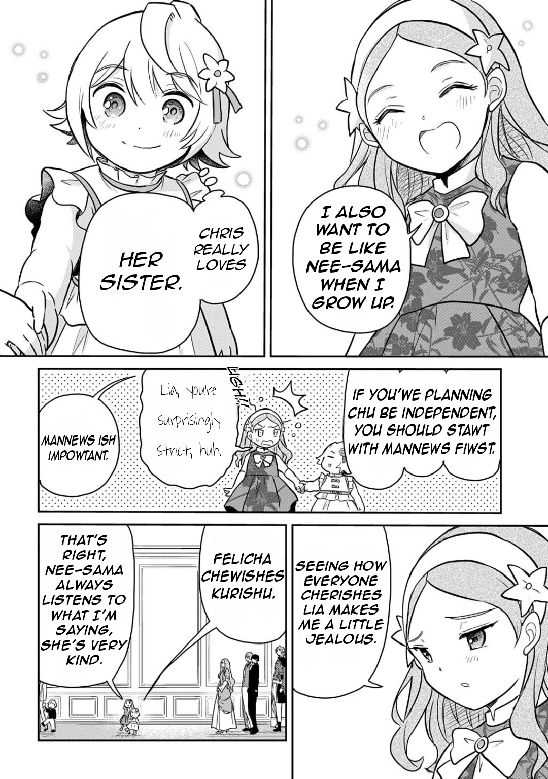 Halaman dari Tensei Youjo wa Akiramenai Chapter 58