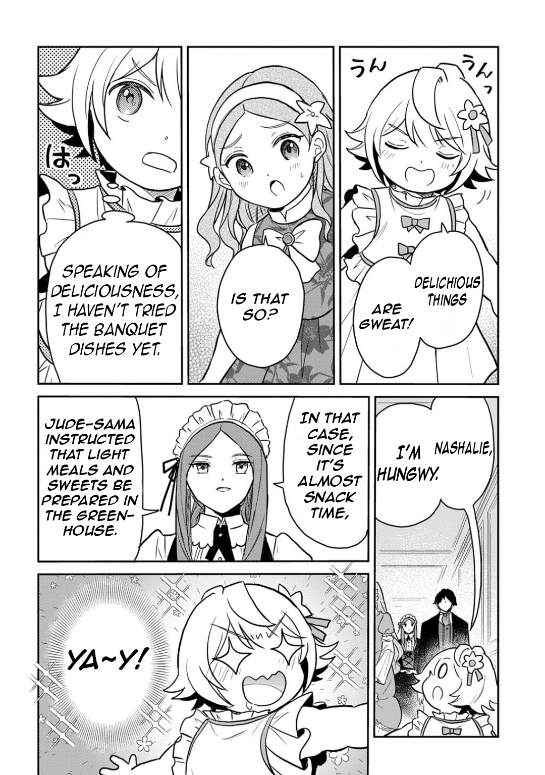 Halaman dari Tensei Youjo wa Akiramenai Chapter 58