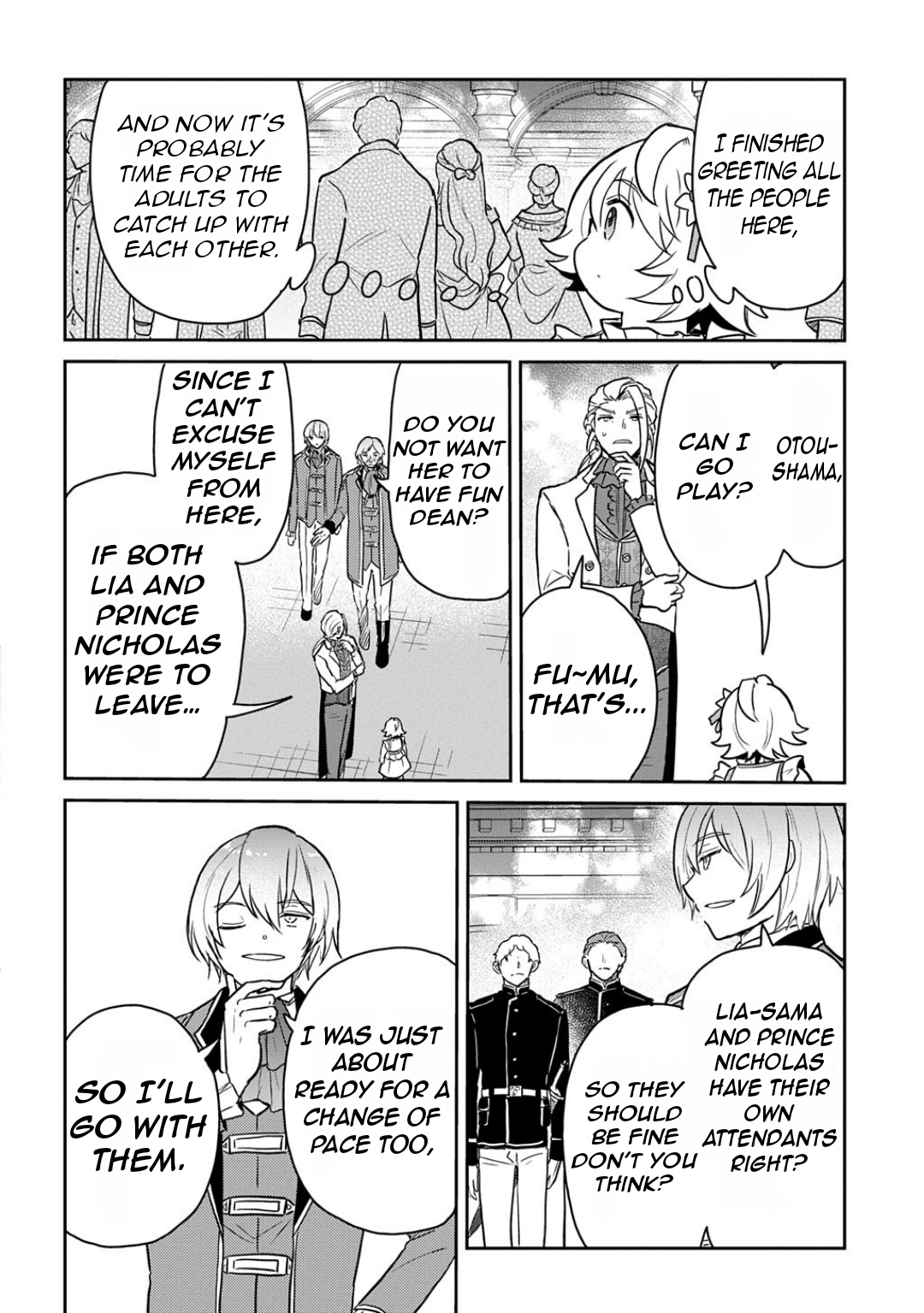 Halaman dari Tensei Youjo wa Akiramenai Chapter 58