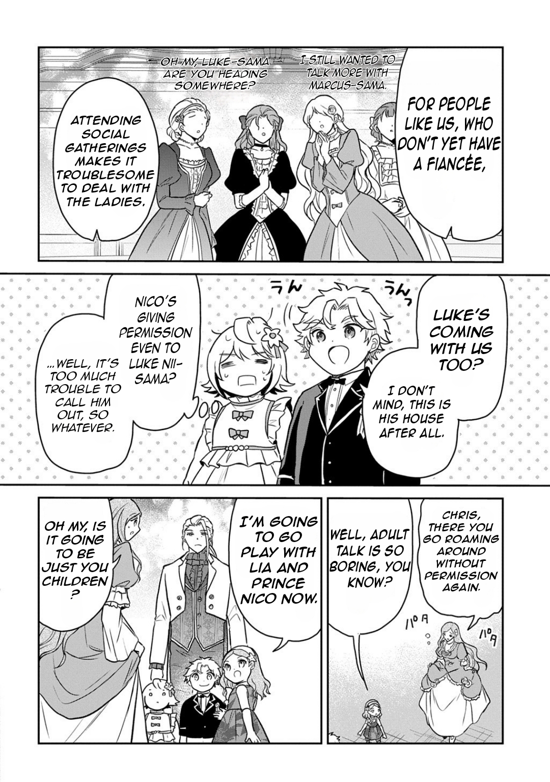 Halaman dari Tensei Youjo wa Akiramenai Chapter 58