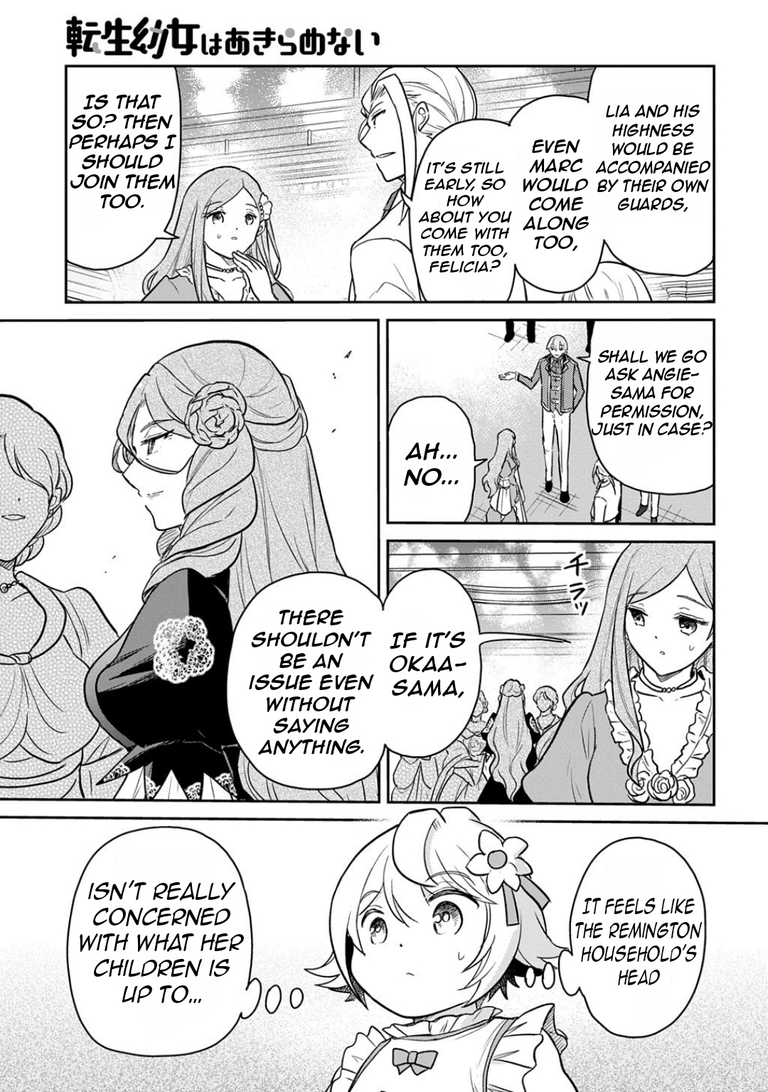 Halaman dari Tensei Youjo wa Akiramenai Chapter 58