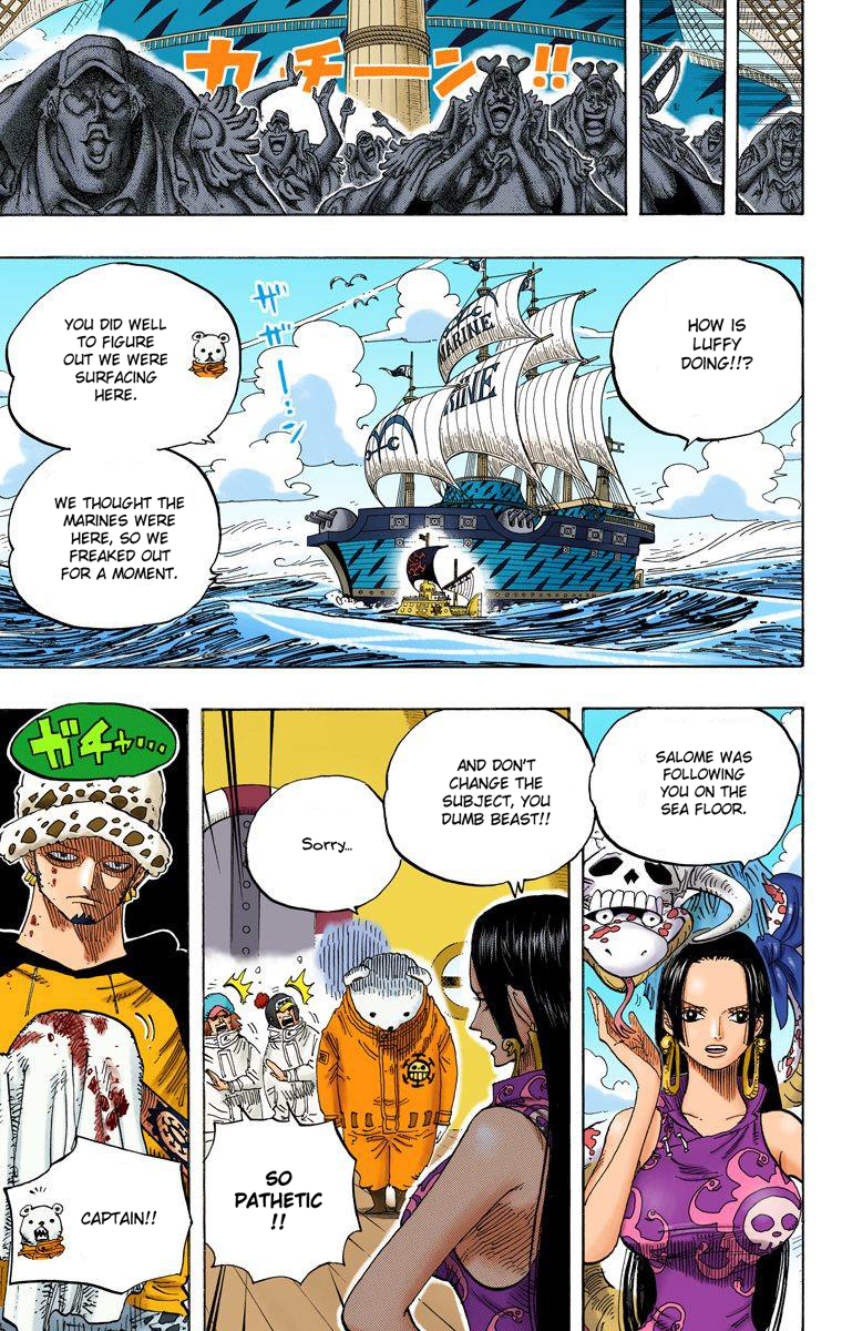 Halaman dari One Piece (Official Colored) Chapter 581