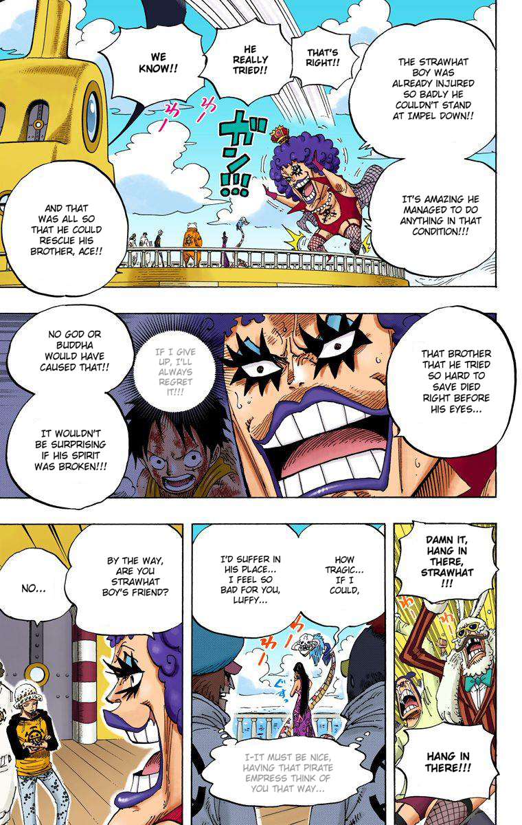 Halaman dari One Piece (Official Colored) Chapter 581
