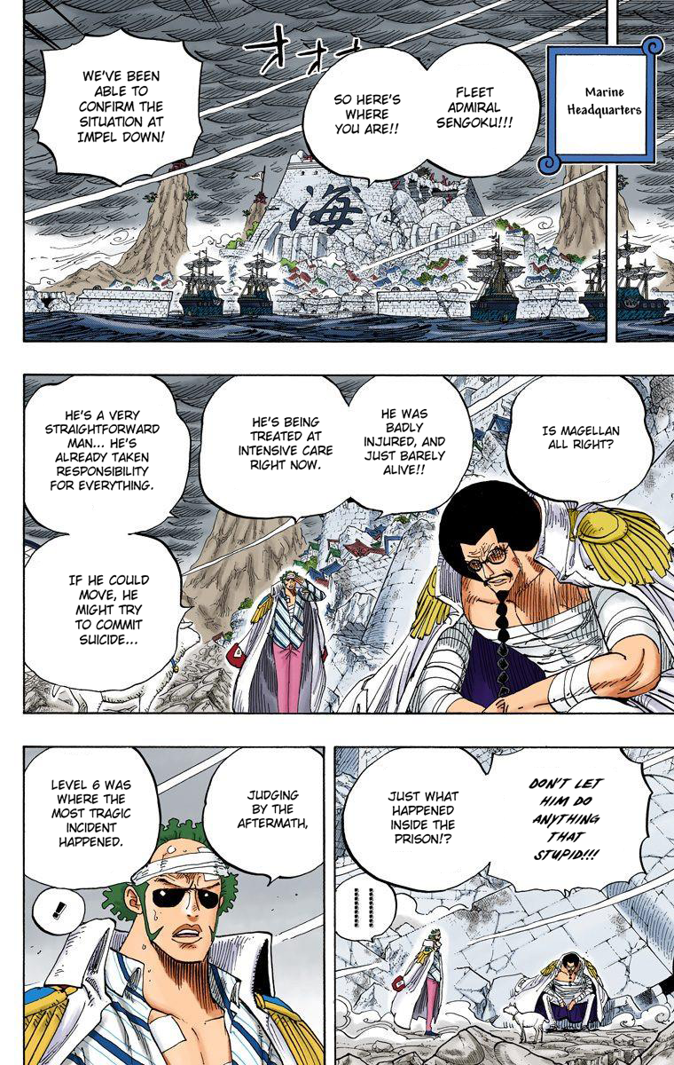 Halaman dari One Piece (Official Colored) Chapter 581