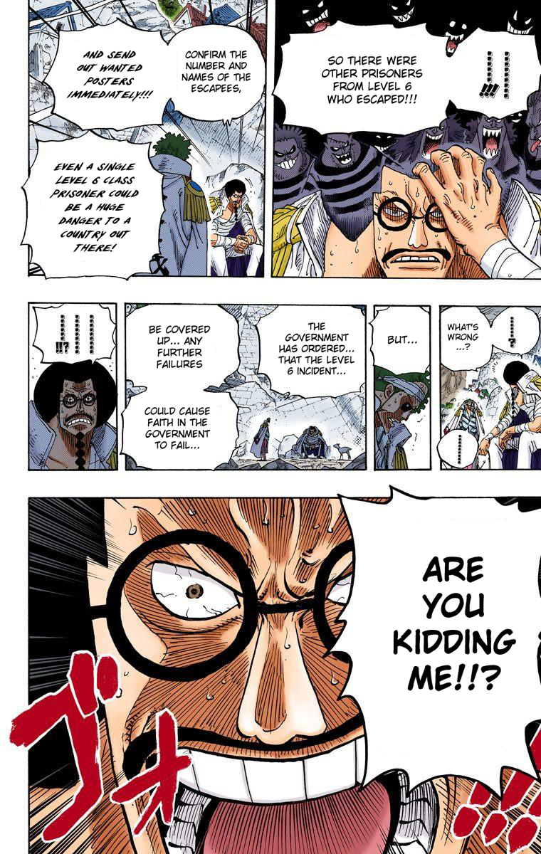 Halaman dari One Piece (Official Colored) Chapter 581