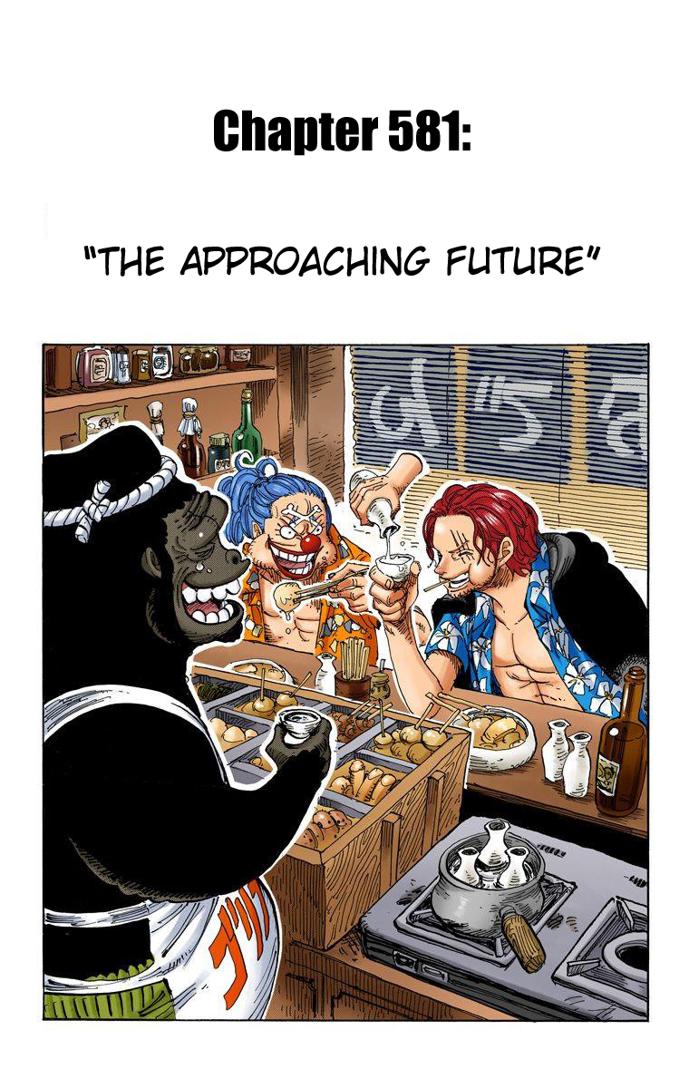 Halaman dari One Piece (Official Colored) Chapter 581