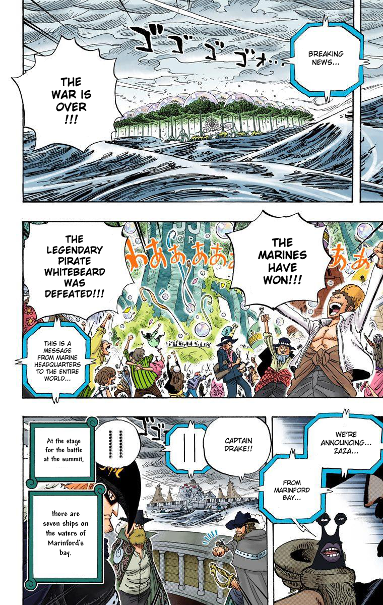 Halaman dari One Piece (Official Colored) Chapter 581