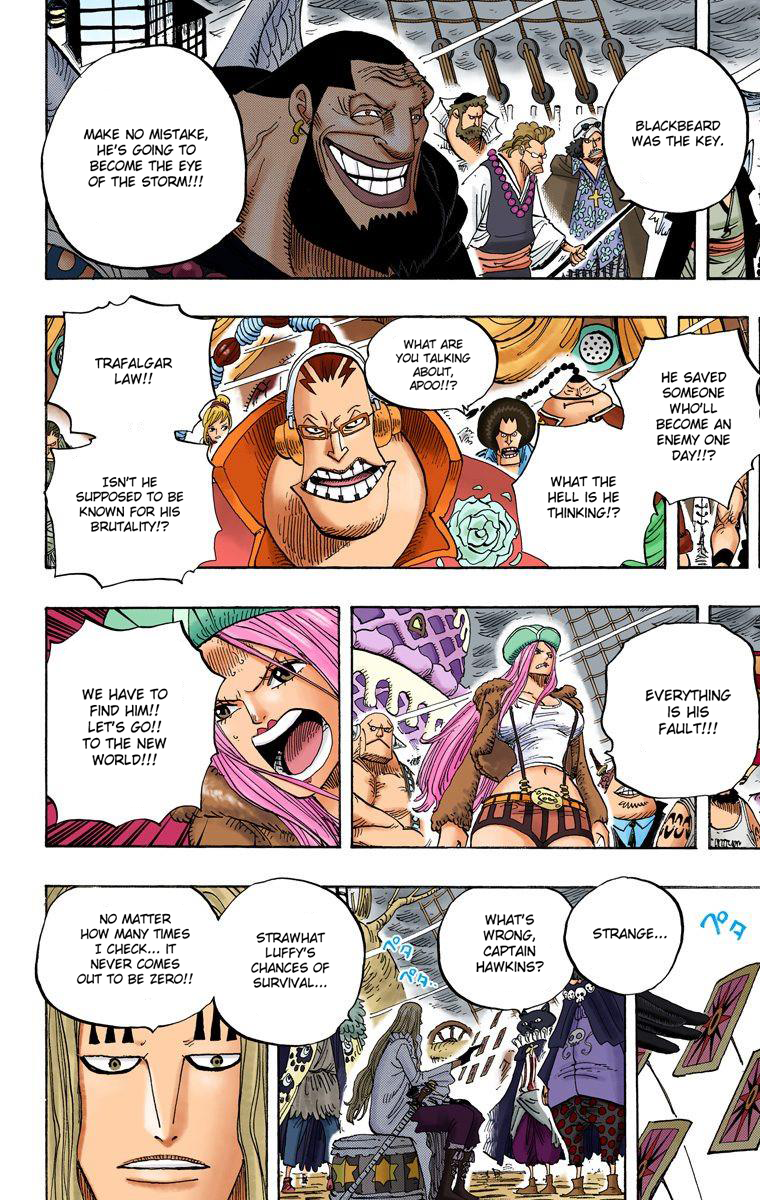Halaman dari One Piece (Official Colored) Chapter 581