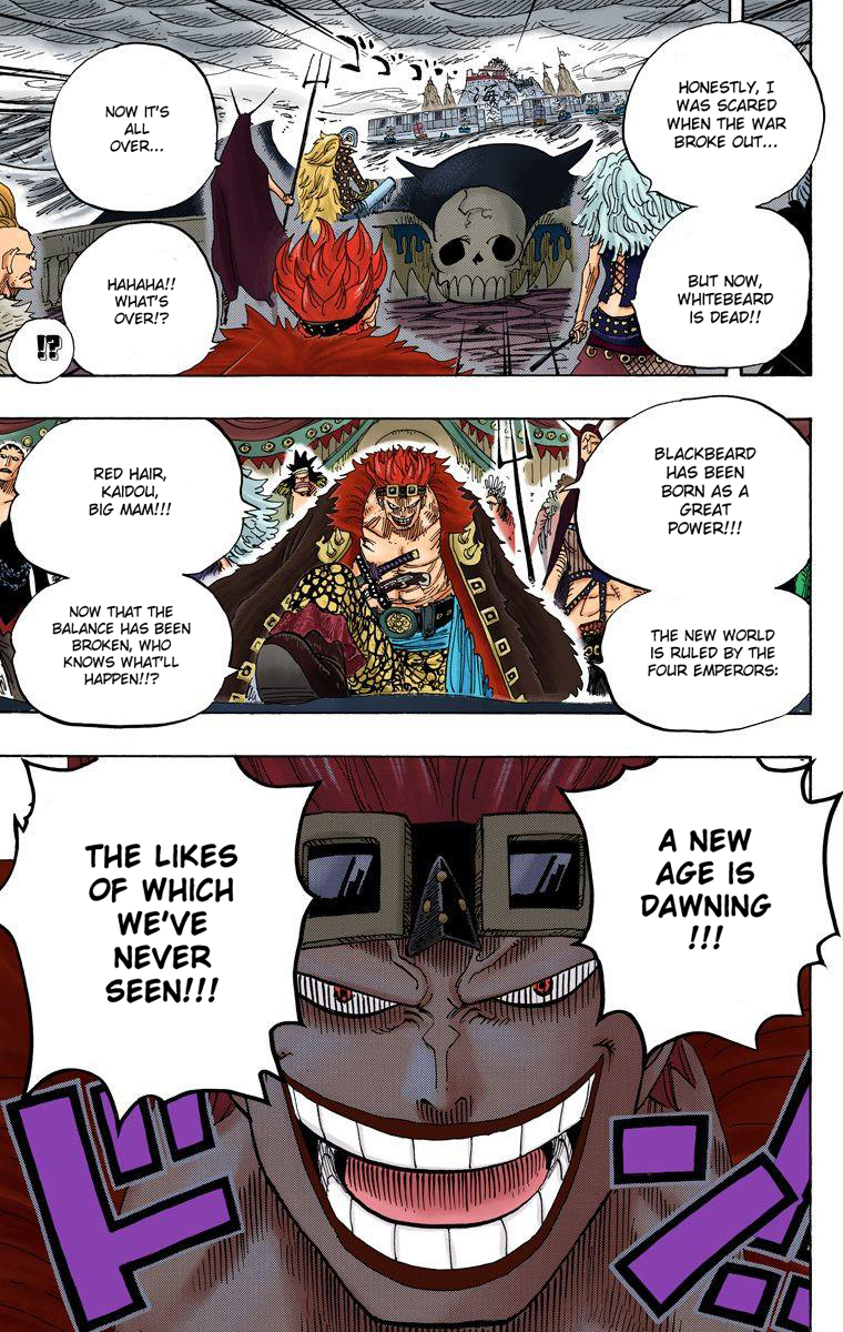 Halaman dari One Piece (Official Colored) Chapter 581