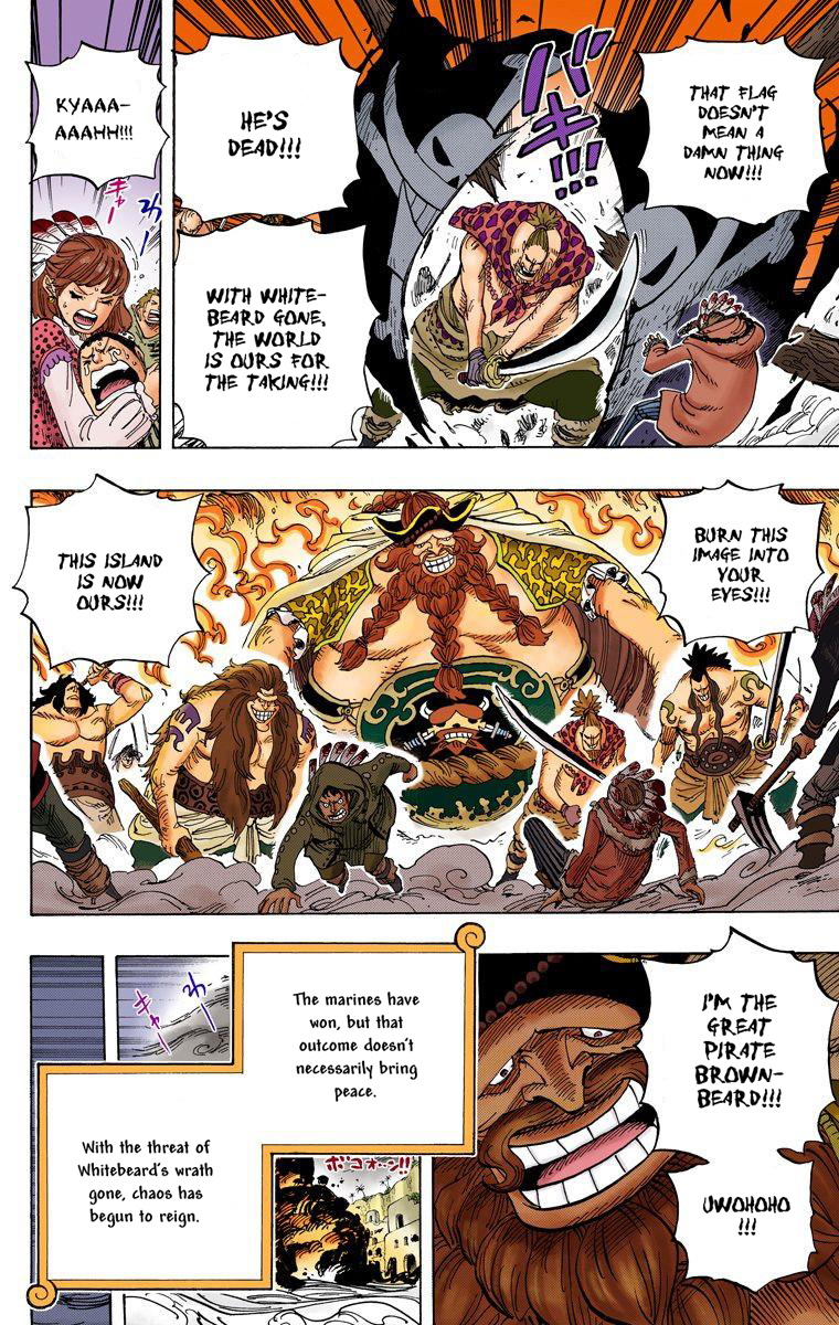 Halaman dari One Piece (Official Colored) Chapter 581