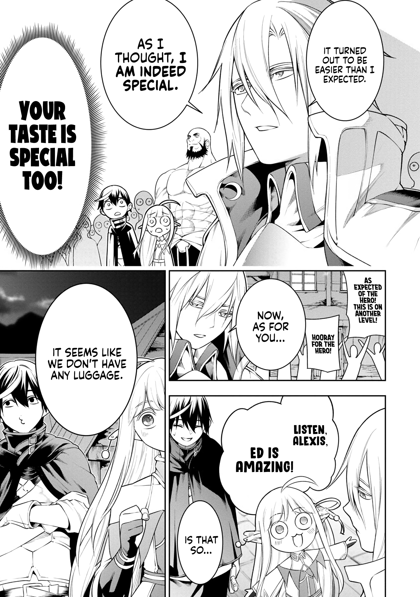 Halaman dari Tsuihousareru Tabi ni Skill wo Te ni Ireta Ore ga, 100 no Isekai de 2-shuume Musou Chapter 8.1