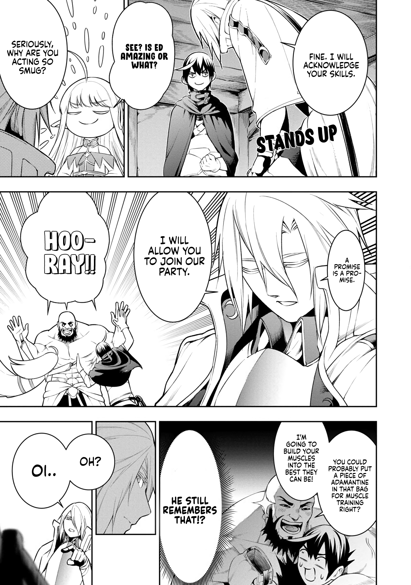 Halaman dari Tsuihousareru Tabi ni Skill wo Te ni Ireta Ore ga, 100 no Isekai de 2-shuume Musou Chapter 8.1