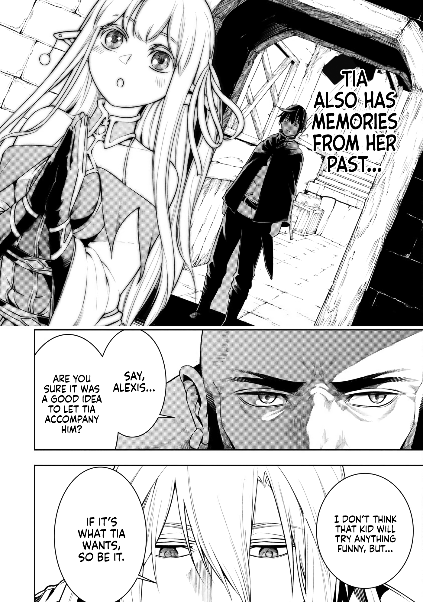 Halaman dari Tsuihousareru Tabi ni Skill wo Te ni Ireta Ore ga, 100 no Isekai de 2-shuume Musou Chapter 8.1