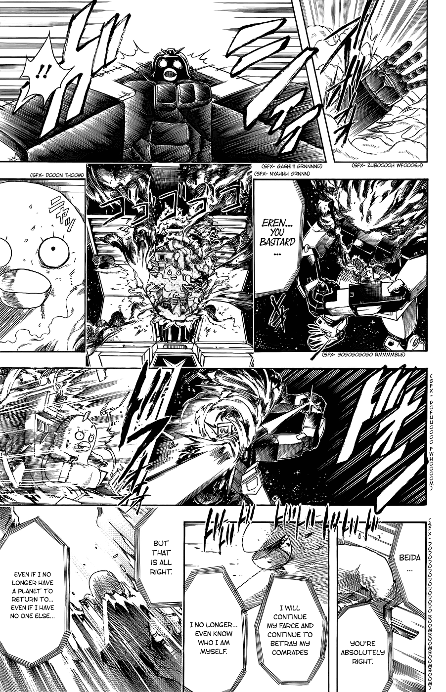 Halaman dari Gintama Chapter 357