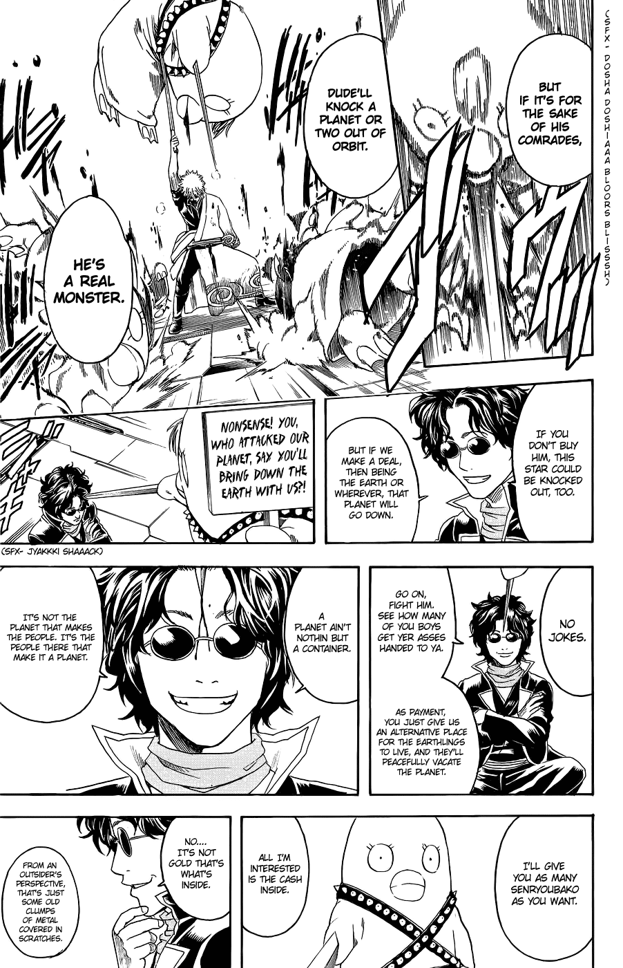 Halaman dari Gintama Chapter 357